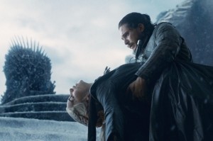 Create meme: game of thrones 8 season 6 series, game of thrones season 8, Jon snow kills daenerys