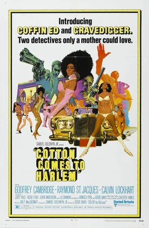 Создать мем: кадр из фильма, хлопок прибывает в гарлем 1970, человек с золотым пистолетом фильм 1974