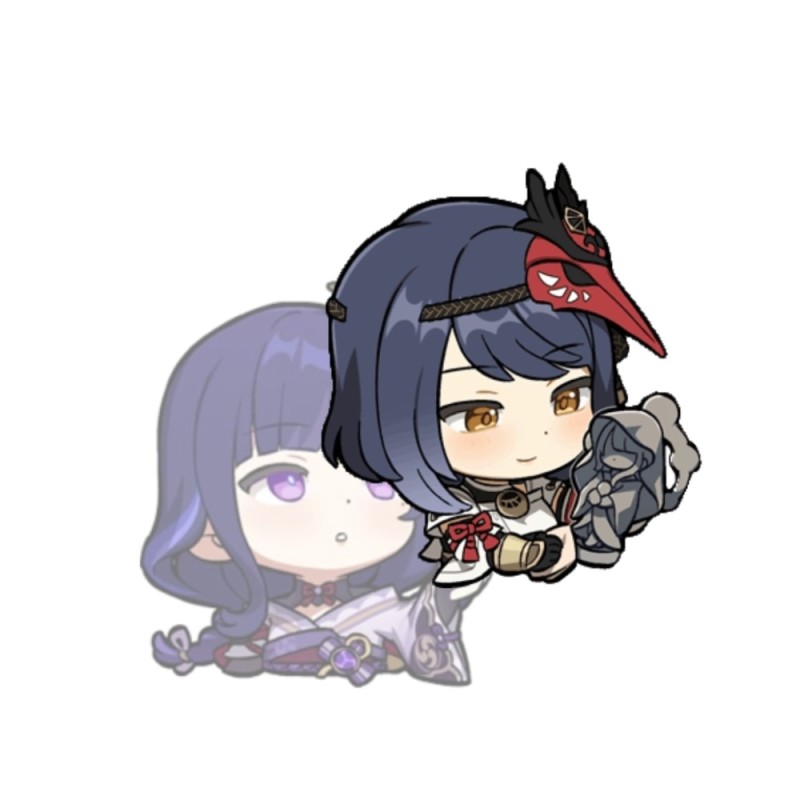 Create meme: Chibi, Genshin Chibi characters, chibi genshin