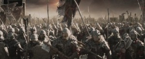 Create meme: the hobbit the battle of five armies gundabad the, the Lord of the rings