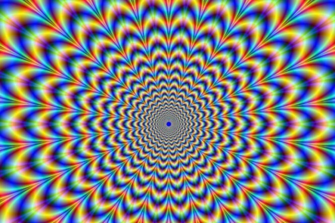 Create meme: hypnosis of the eye, illusion , optical illusion