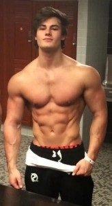 Создать мем: накаченные парни домашнее, парень, jeff seid