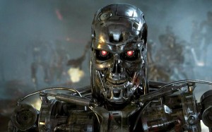 Create meme: rise of the machines terminator, terminator robot, terminator
