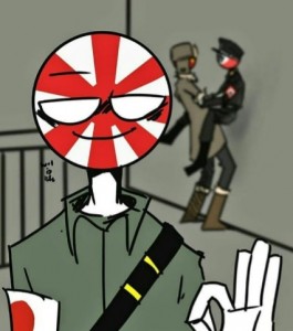 Create meme: Reich countryhumans, countryhumans of the USSR and the Reich, meme