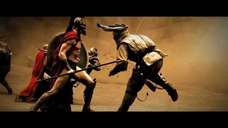 Создать мем: spartan, фермопильское сражение, бессмертные 300 спартанцев