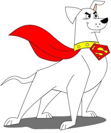 Create meme: krypto, crypto superpowers characters, krypto the superdog