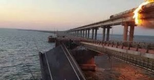 Создать мем: керченский мост, крымский мост взорвали 2022, мост крым