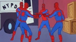 Create meme: spiderman, spider man, toy superhero