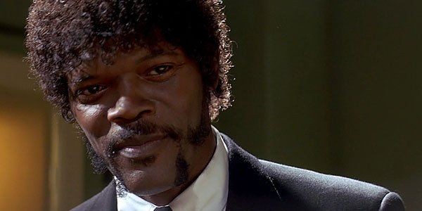 Create meme: pulp fiction , Star Wars: The Force Awakens, Samuel L. Jackson