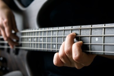 Create meme: playing the bass guitar, The guitarist's hands, fingerstyle guitar playing