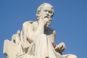 Create meme: Socrates