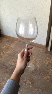 Create meme: a large glass of wine, glass, glass