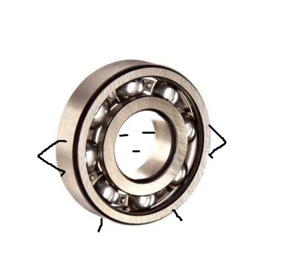 Create meme: ball bearing, timken 6307c3 bearing, bearing
