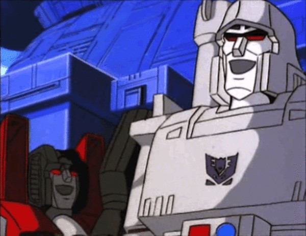 Create meme: Megatron g1, Transformers g1 scurge, Transformers cartoon is old