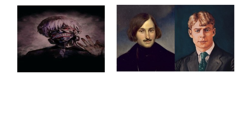 Create meme: Nikolai Vasilievich Gogol, n V Gogol dead souls, Sergei Esenin 