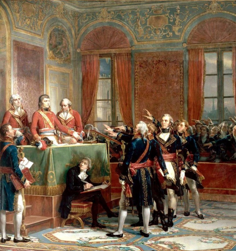 Создать мем: французская директория 1795, великая французская революция, наполеон бонапарт первый консул франции