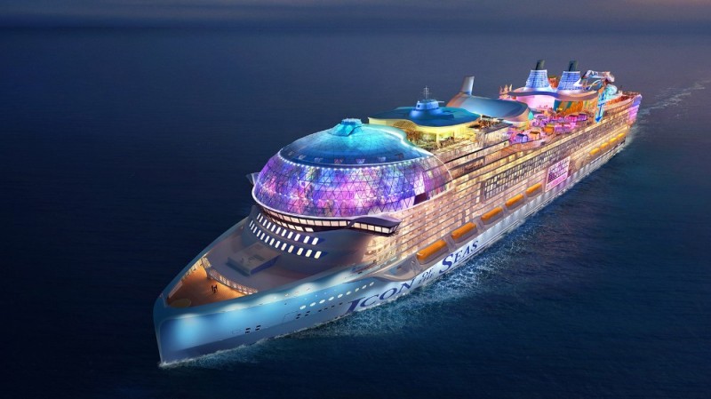 Create meme: cruise liner, the world's largest cruise ship, large cruise ship