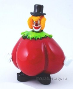 Create meme: Signor tomato, clown tomato, clown pumpkin