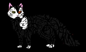 Create meme: cat, cats warriors beach crazy, scourge warrior cats uporotyh