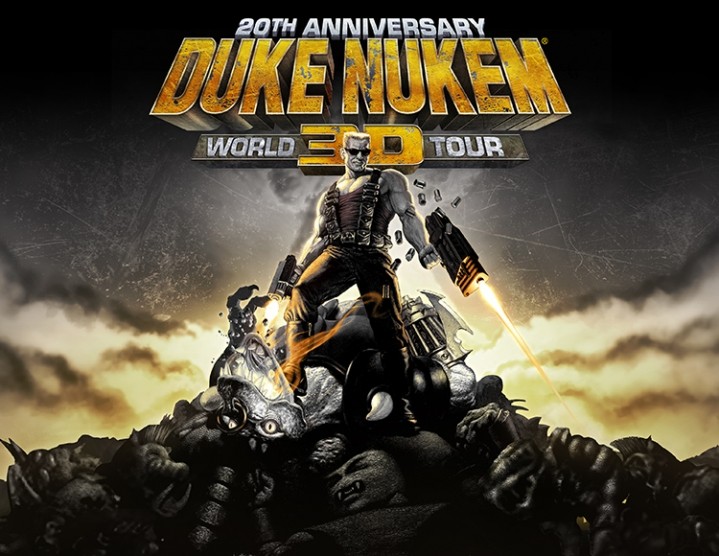 Создать мем: duke nukem 3d anniversary world tour, duke nukem 3d, duke nukem 3d: 20th anniversary world tour