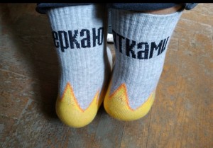 Create meme: women's socks, sock, fashion socks