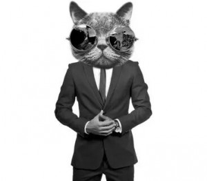Создать мем: кружка "кот в костюме" ко, кот костюм, кот