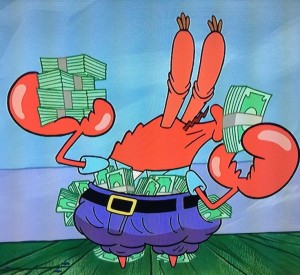 Create meme: Mr. Krabs, mr krabs