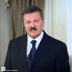 Create meme: ostanovites meme, stop Yanukovych meme, Yanukovych