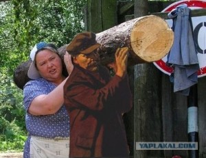 Create meme: Russian thunder Baba, funny women, real Russian woman close to retirement age photo