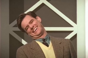 Create meme: smile Jim Carrey, Jim Carrey, peekaboo