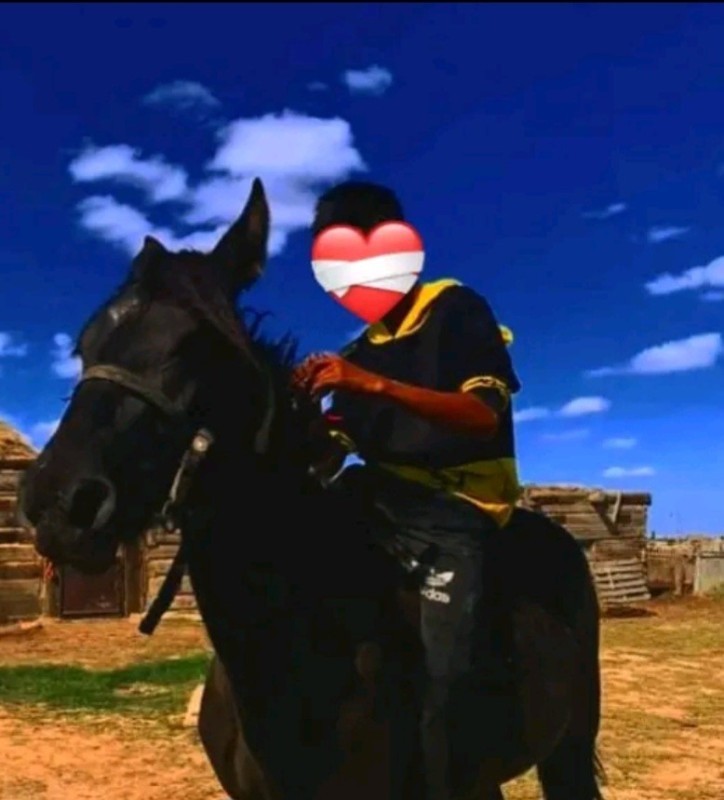 Create meme: darkness, a girl on a horse on the rack, horse riding 