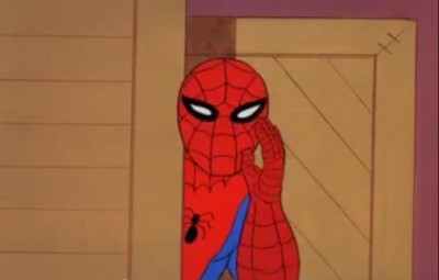Создать мем: спайдермен мем, 3 человека паука мем, человек паук мемы