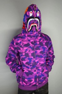 Создать мем: худи bape shark full zip “purple”, зип худи bape shark фиолетовая, bape hoodie