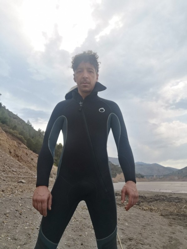 Create meme: diving suit, wetsuit, male 