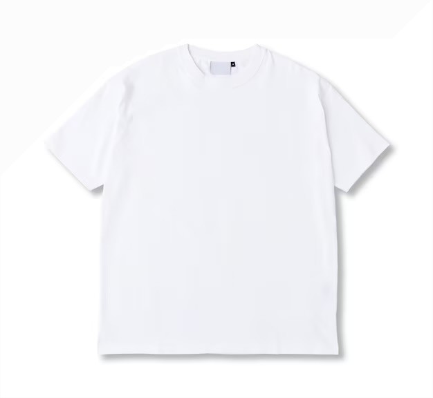 Create meme: white men's t-shirt, white t-shirts, white basic t-shirt