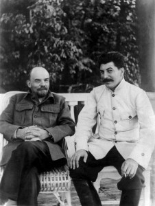 Create meme: Joseph Stalin and Vladimir Lenin, photos of Lenin and Stalin, Lenin and Stalin funny