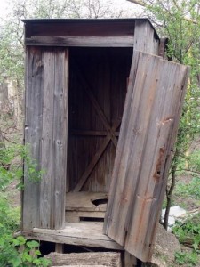 Create meme: the toilet in the village, wooden toilet, rural toilet