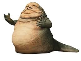 Create meme: Jabba the Hutt , a toad from star wars, star wars toad