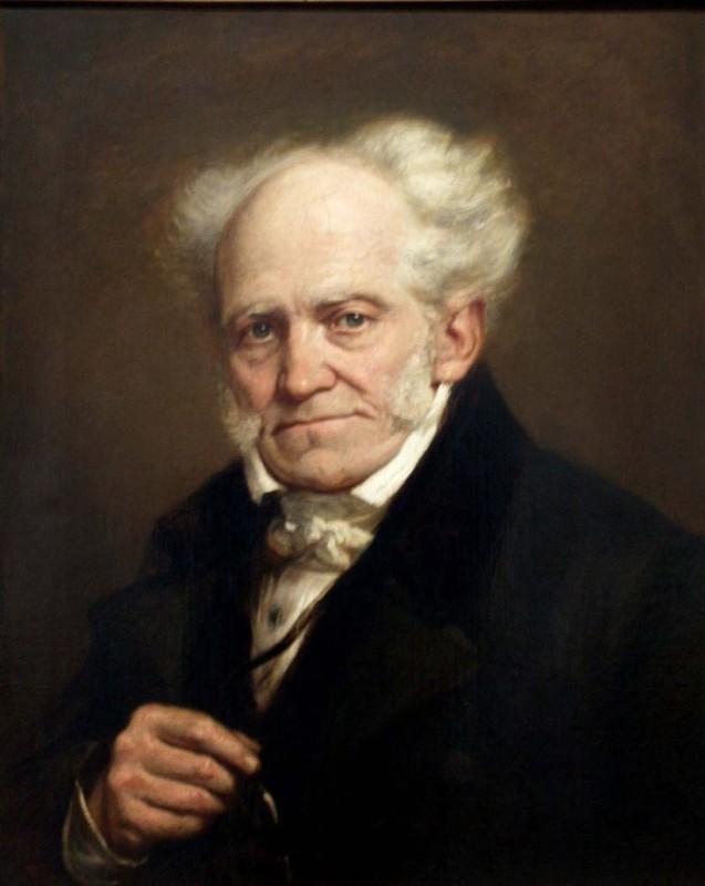 Create meme: schopenhauer philosophy, Arthur Schopenhauer (1788-1860), arthur schopenhauer portrait