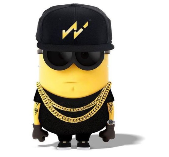 Create meme: minion in a cap, minion Nike, minion in adidas