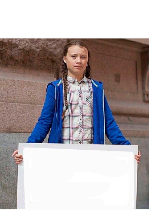 Create meme: Greta Thunberg meme, Greta thunberg stop it, gretta thunberg memes