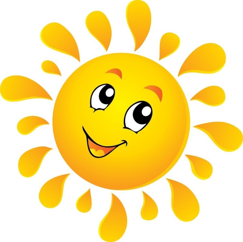 Создать мем: рисунок солнца, солнышко для детей, улыбающееся солнышко