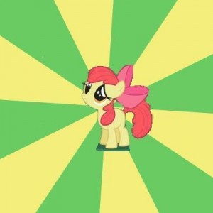 Create meme: cutie mark, mlp, applebloom