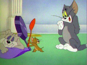 Create meme: tom and jerry cartoon, robot Tom from the cartoon Tom and Jerry, tom and jerry tom