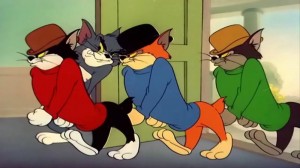 Create meme: Tom and Jerry cousin, Tom and Jerry friends Tom, Tom and Jerry's cousin Tom