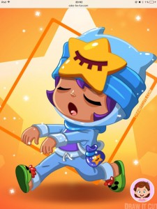 Create meme: brawl stars, skins sandy brawl stars, sandy brawl stars fan art