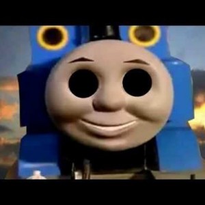 Create meme: Thomas creep, thomas vs spencer, Thomas the tank engine and his friends