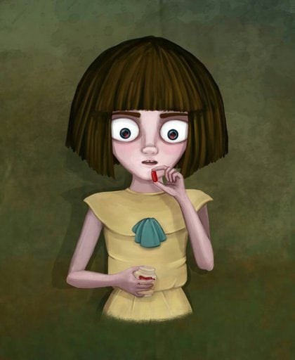 Create meme: Fran Bow, fran bow, Fran bow