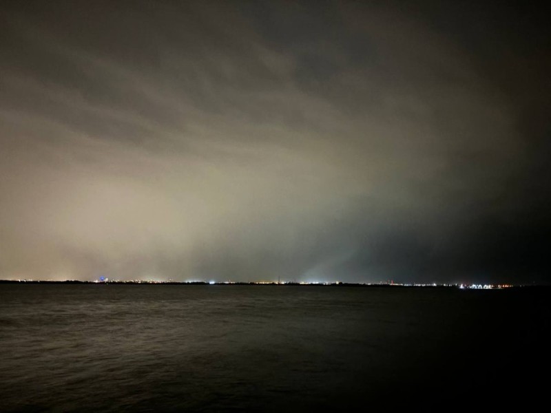 Create meme: evening thunderstorm, the sky , night landscape 