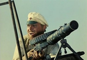 Create meme: white sun of the desert Vereshchagin, the Lewis gun white sun of the desert, White sun of the desert